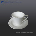 Small Capacity 100ml Fine Ceramic Cup, Hot Sale Coffee Ceramic Cup With Holder